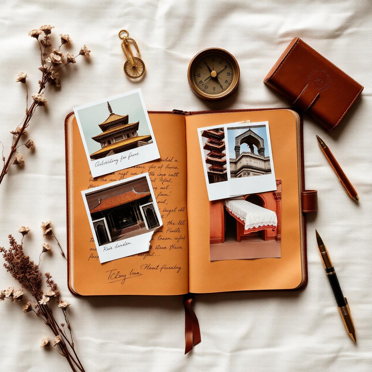 AI-crafted travel journals